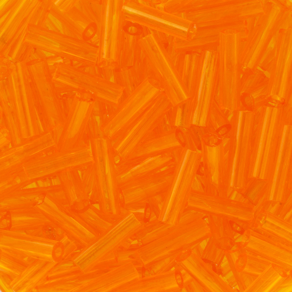 картинка Бисер Zlatka стеклярус GG 10 г 0009 оранжевый от магазина Mokos