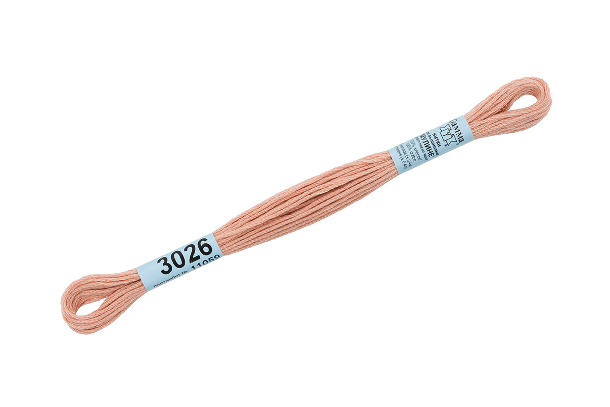 картинка 3026, мулине Гамма хлопок от магазина Mokos