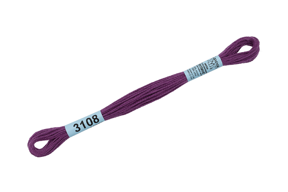 картинка 3108, мулине Гамма хлопок от магазина Mokos