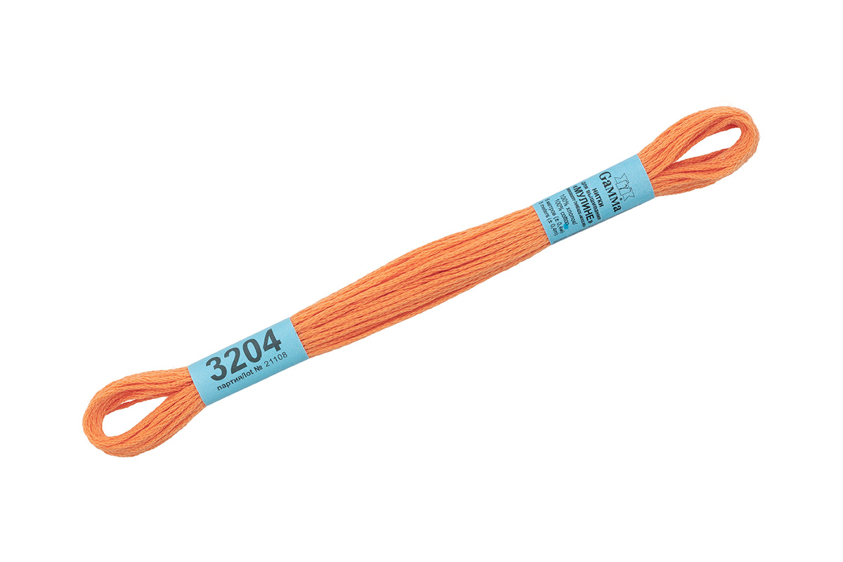 картинка 3204, мулине Гамма хлопок от магазина Mokos