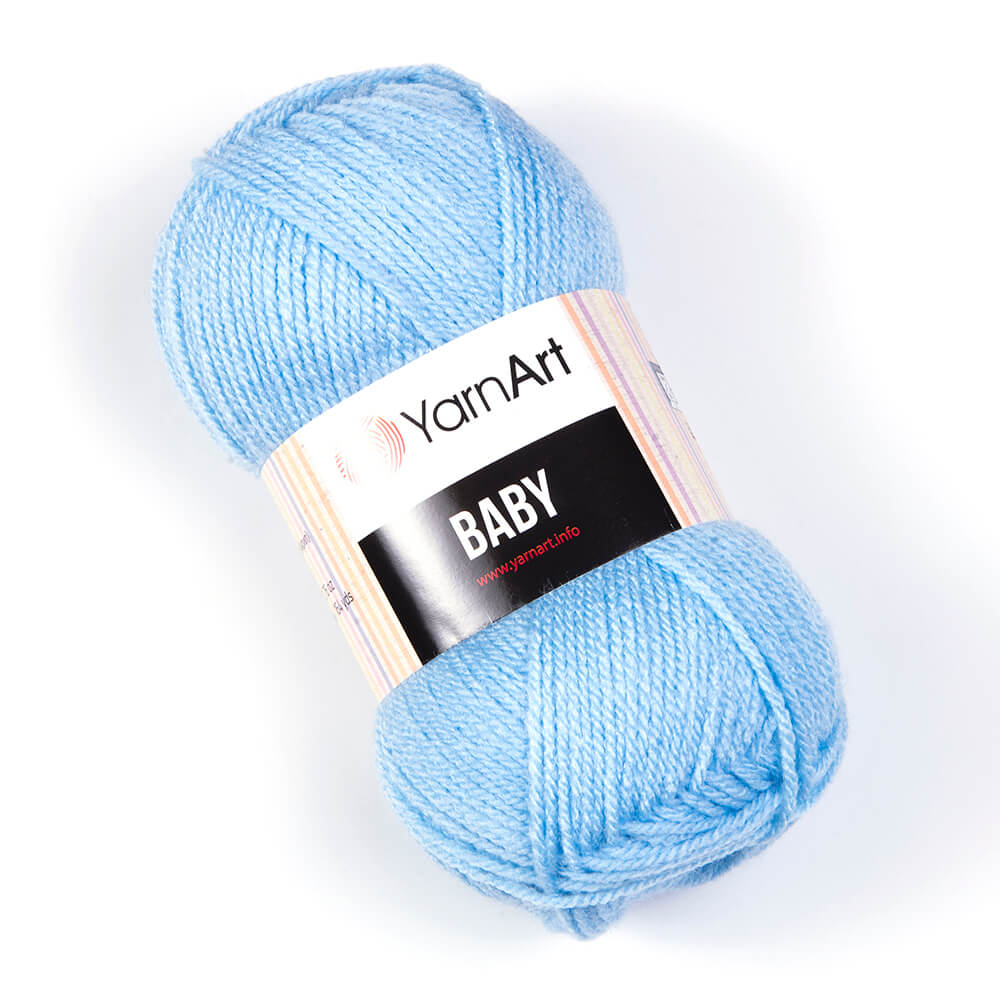 картинка Baby 100% акрил  50 гр., №215 нежный голубой от магазина Mokos
