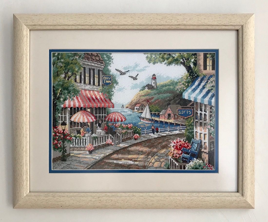 картинка 35157 ''Кафе у моря'' 36*25 см,DIMENSIONS от магазина Mokos