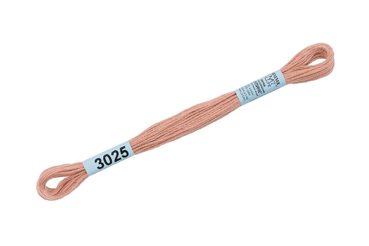 картинка 3025, мулине Гамма хлопок от магазина Mokos