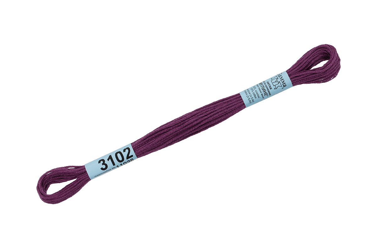 картинка 3102, мулине Гамма хлопок от магазина Mokos