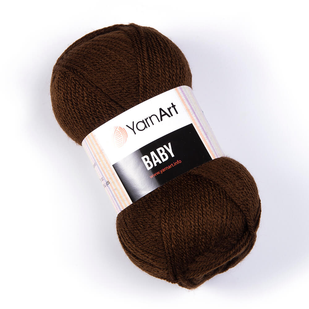 картинка Baby 100% акрил  50 гр., №11182 шоколадный от магазина Mokos