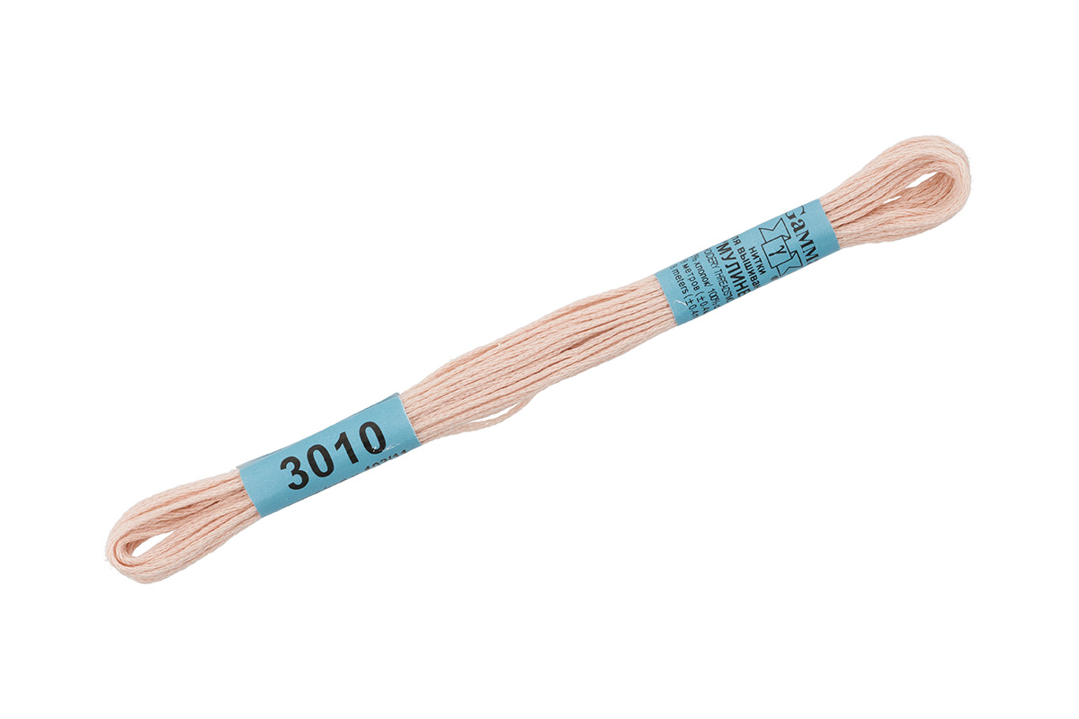 картинка 3010, мулине Гамма хлопок от магазина Mokos