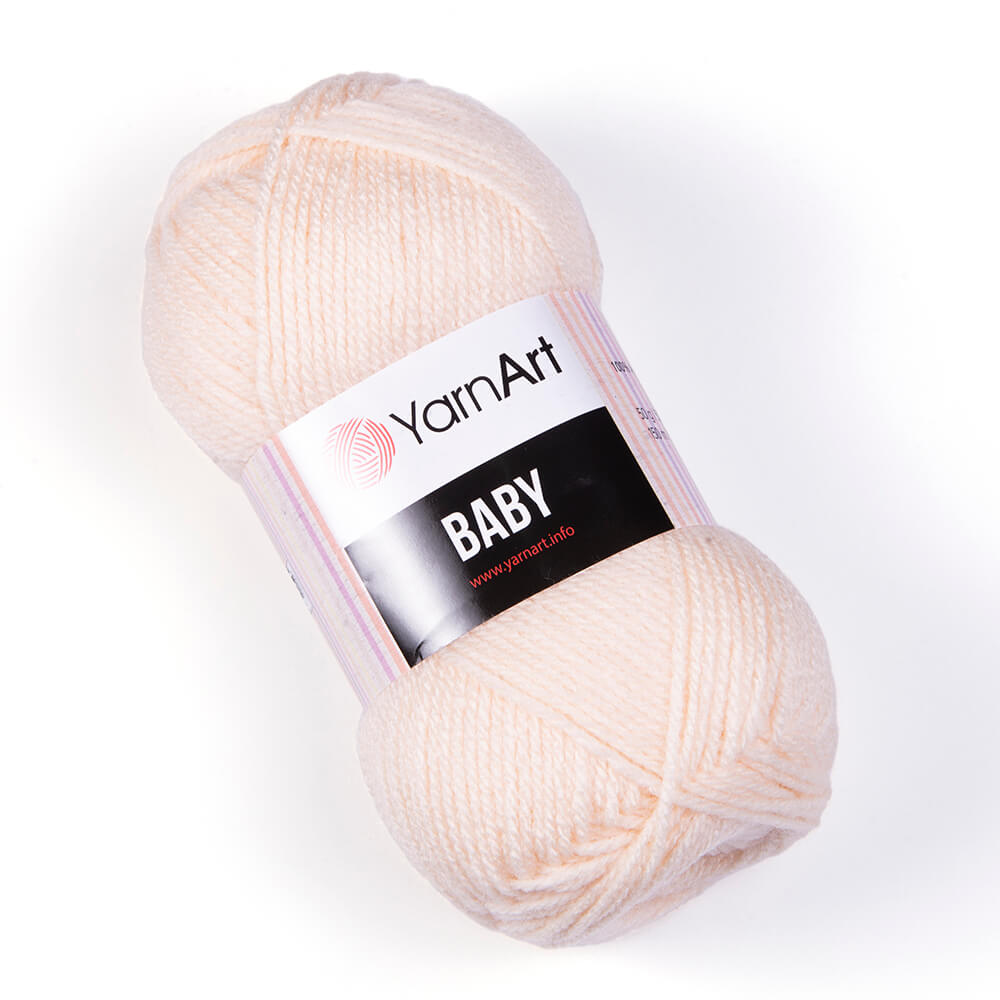 картинка Baby 100%  акрил 50 гр., №854 кремовый от магазина Mokos